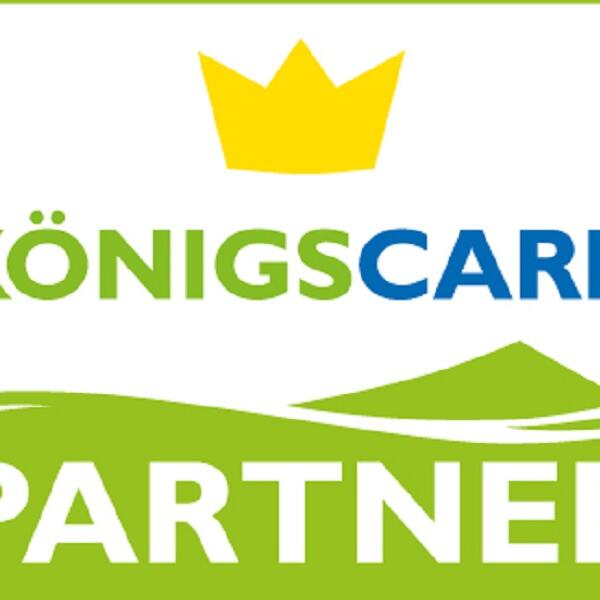 Wir sind Partner der Königscard - bis zu 200 Spitzenerlebnisse kostenlos 