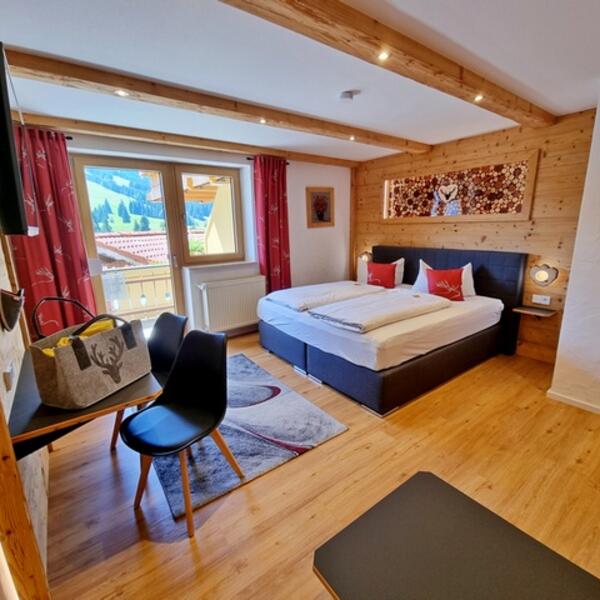 Schlafzimmer der Wellnesssuite