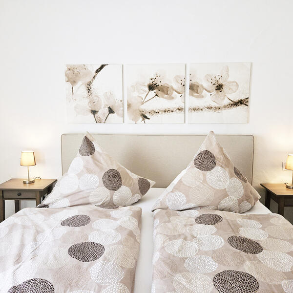 Bettwäsche und Handtücher werden gestellt